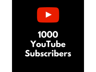 Buy 1000 YouTube Subscribers online With Instant Delivery