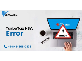 TurboTax HSA Error Resolved