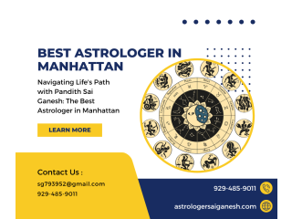 Navigating Life's Path with Pandith Sai Ganesh: The Best Astrologer in Manhattan