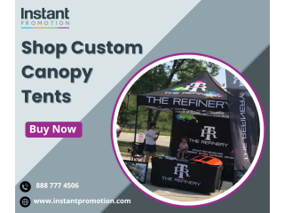 Explore Unique Custom Canopy Tents for Your Outdoor Events
