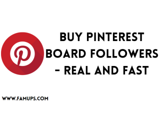 Buy Pinterest Board Followers – 100% Real