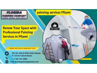 Renew Your Space with Professional Painting Services in Miami