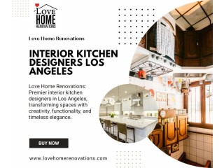 Professional Interior Kitchen Designer In Los angeles