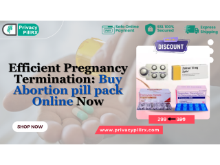 Efficient Pregnancy Termination: Buy abortion pill pack Online Now