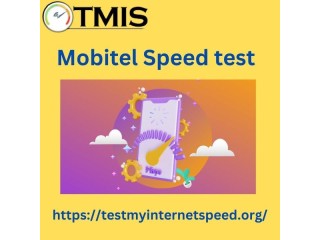 Advanced Mobitel Speed test tool