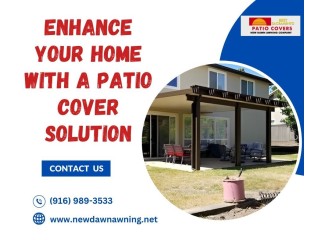 Enhance Your Home With A Patio Cover Solution