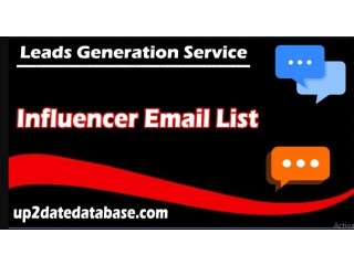 Influencer Email List