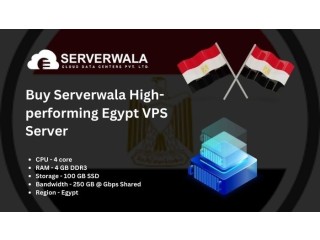 Enjoy Lightning-Fast Speed with Serverwala’s Egypt VPS