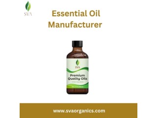 Essential Oil Manufacturer | SVA