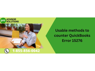 A Quick Guide To Fix QuickBooks Error Code 15276