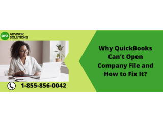 What To Do When QuickBooks Can't Open Company File