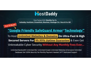 HostDaddy - Host Unlimited Websites With CyberSecurity!