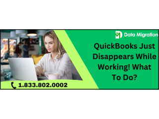 Step-by-Step Fix QuickBooks just disappears while working issue