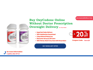 Buy Oxycodone Online Delivery In The USA