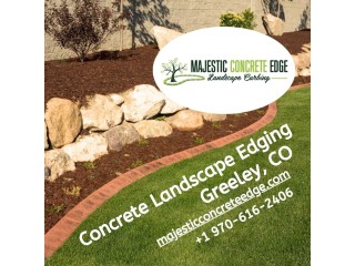 Concrete Landscape Edging in Greeley, CO
