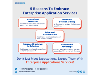 Trusted Enterprise Application Services In India | Tech Triad