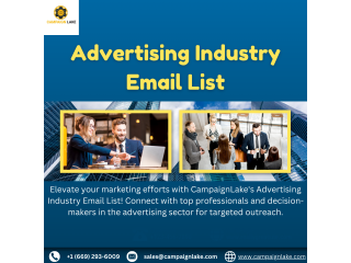 Buy Premium Advertising Industry Email Lists