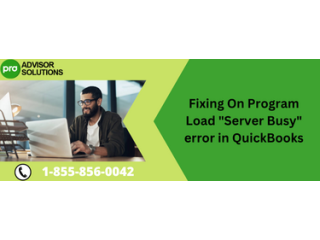 Expert Tips To Fix Server Busy error in QuickBooks