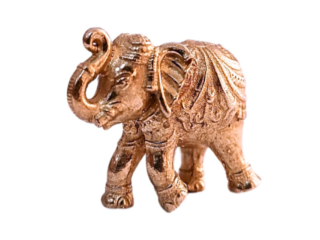 Rose Gold Elephant Lucky Gajraj for Bring Energy