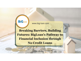 Get Approved Today with BigLoan's No Credit Loans: Simple and Secure