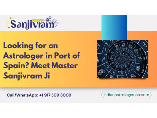 Looking for an Astrologer in Port of Spain? Meet Master Sanjivram Ji