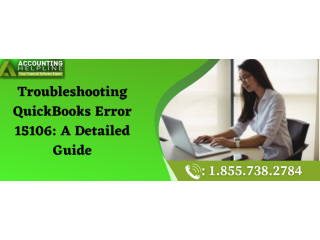 An instant way to fix QuickBooks Error 15106
