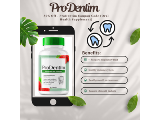 80% Off - ProDentim Coupon Code (Oral Health Supplement)
