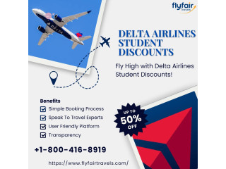 Fly High with Delta Airlines Student Discounts.