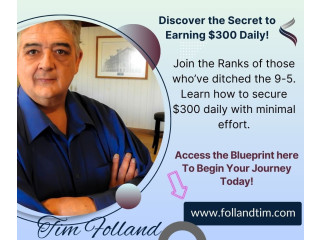 Discover The Secret to Earning $300 Daily. Learn More!