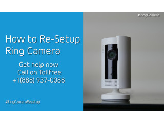 How To Resetup Ring Camera | Call +1-888-937-0088