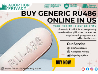 Buy Generic Ru486 online in us to end an unintended pregnancy at home