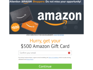 Access your $500 Amazon Gift Card Now