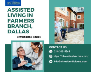 Find Assisted Living Residence in Farmers Branch, Dallas