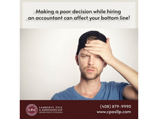 Making a poor decision while hiring an accountant can affect your bottom line!