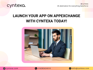 Launch your app on AppExchange with Cyntexa today!